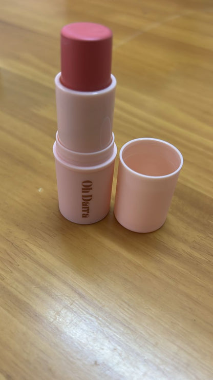 OhDarra Cream Blush Stick & Lipstick – Sweet Peach | Love Story | Candy Rose